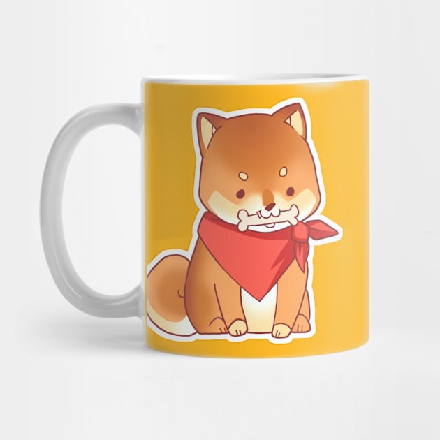 Rude Shiba Dog 3 - Chuchuw by floralfrolic